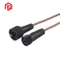 Tira de LED impermeable de 2 pines Conector de tira de LED macho y hembra
