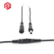 Material de PVC Conector DC rápido de cable impermeable macho y hembra