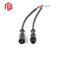 Conector de tira de luz LED de enchufe macho a hembra M12