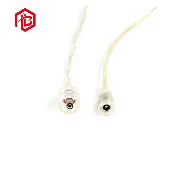 Conector de corriente continua macho hembra de 2.1X5.5mm Enchufe Jack