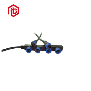 Cable de goma con conector de nailon resistente al agua tipo F