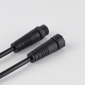 Enchufe industrial de 4 pines de nailon M12 impermeable circular IP67