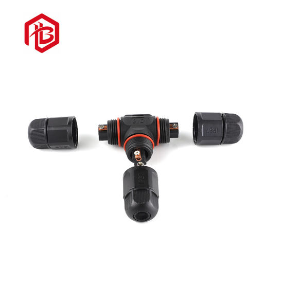 Conector impermeable de cable tipo T IP67 / IP68