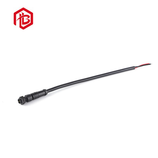 Cable de luz LED eléctrico de 3 pines M8, conector de cable a prueba de agua