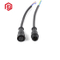 Conector de cable impermeable de tira de LED de terminal M15
