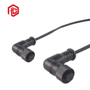 Conector impermeable M12 Right Angel 2-5pin IP67 IP68