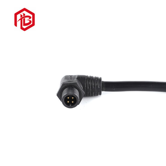 Cable eléctrico impermeable LED macho y hembra conector IP68 M14