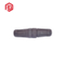 Enchufe eléctrico de luz LED ensamblado conector de cable impermeable M23 de 5 pines