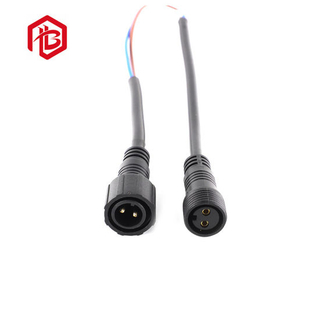 China Mejor macho hembra 2 Pin 3 Pin 4 Pin grande M18 IP68 Conector LED impermeable
