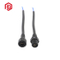 Conectores impermeables IP68 pequeños del montaje del panel del cable del enchufe del Pin del alambre de iluminación 2-8