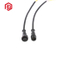 Conector de cable impermeable eléctrico con enchufe de luz LED