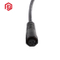 Conector de cable impermeable de nailon M12 de 5 pines IP67 de calidad superior